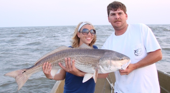 Giant Red Drum Fishing Pamlico Sound Fishing Guide